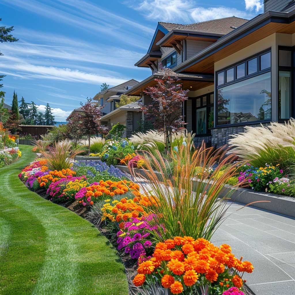 Vibrant Coastal Bloom Design