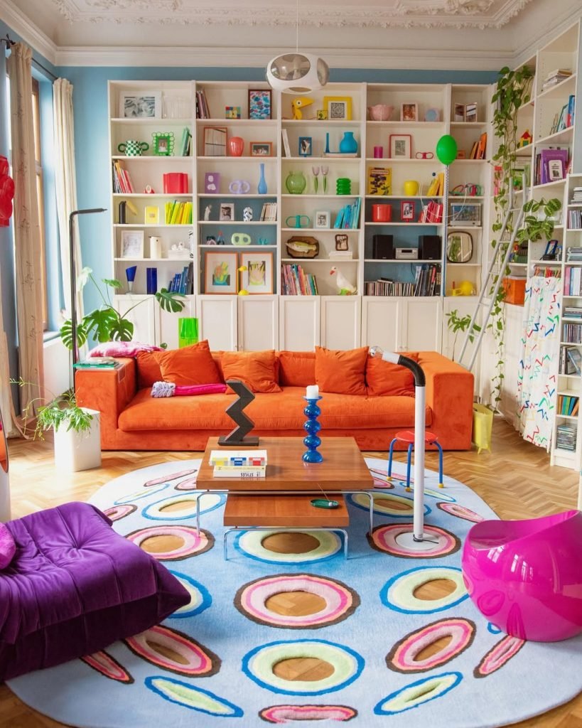 Vibrant Modern Living Space