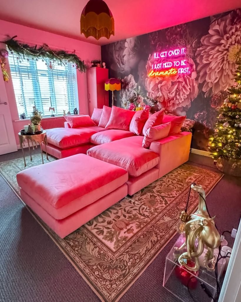 Vibrant Neon Home Aesthetics