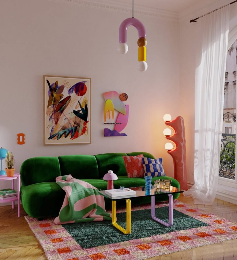 Vibrant Retro Design Aesthetics