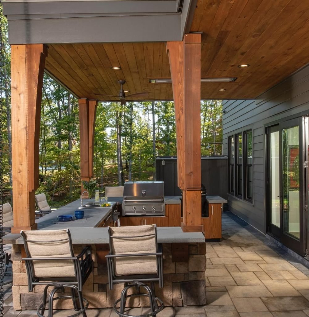 Wooded Retreat Kitchen Design