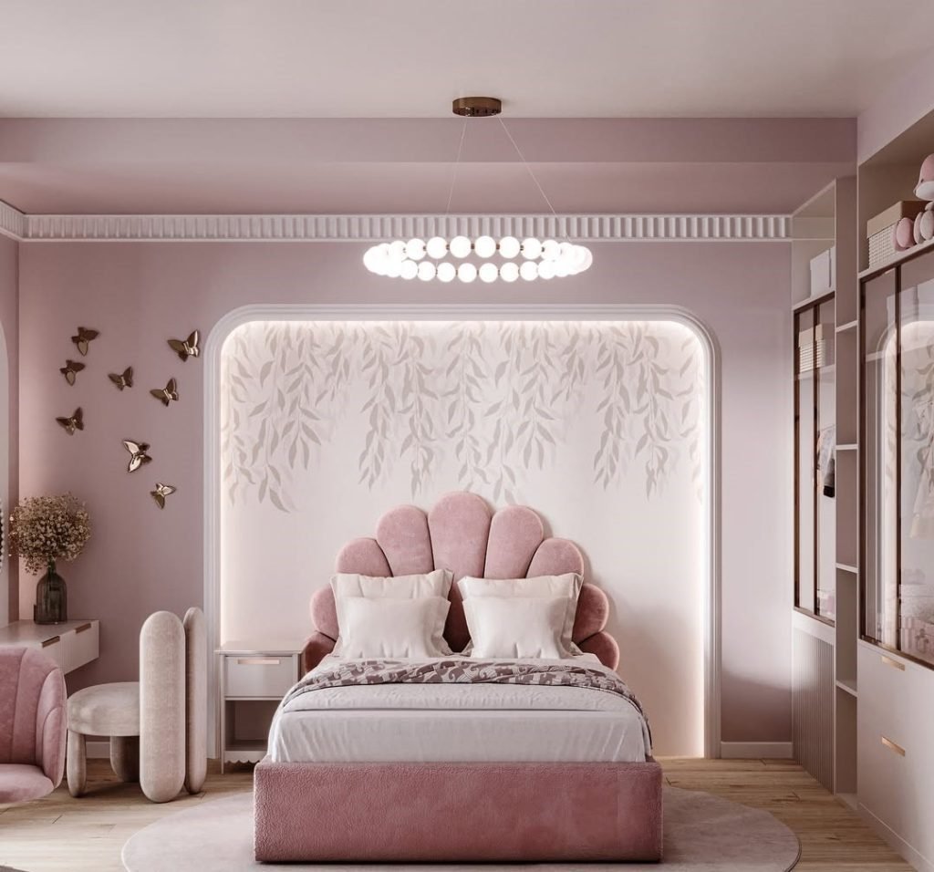 Artful Pink Design Elements