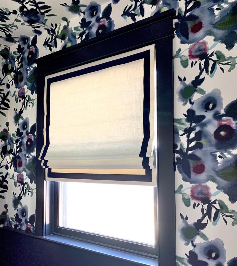 Bold Floral Contrast