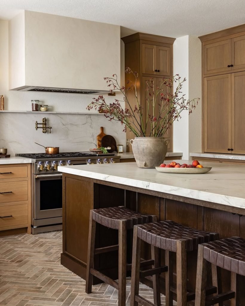 Charming Farmhouse Kitchen Island