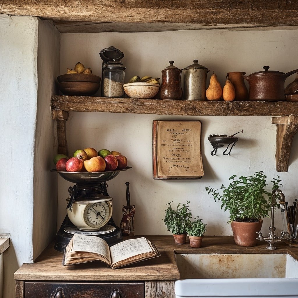 Charming Vintage Kitchen Nook