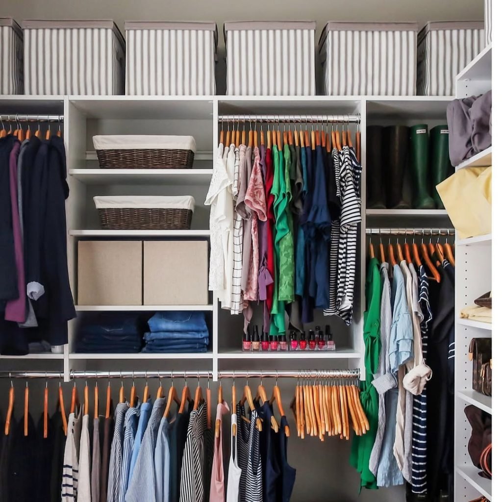 Color-Coded Clothing Organization