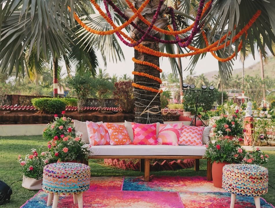 Colorful Outdoor Retreat
