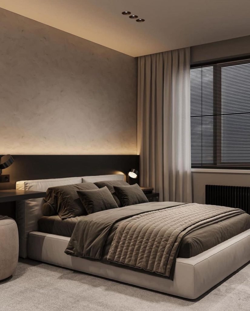 Cozy Neutral Bedroom Design
