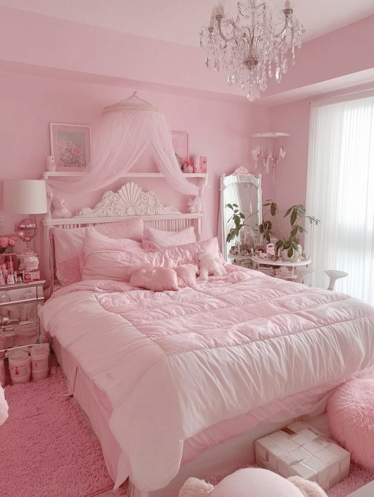 Enchanting Pink Bedroom Escape