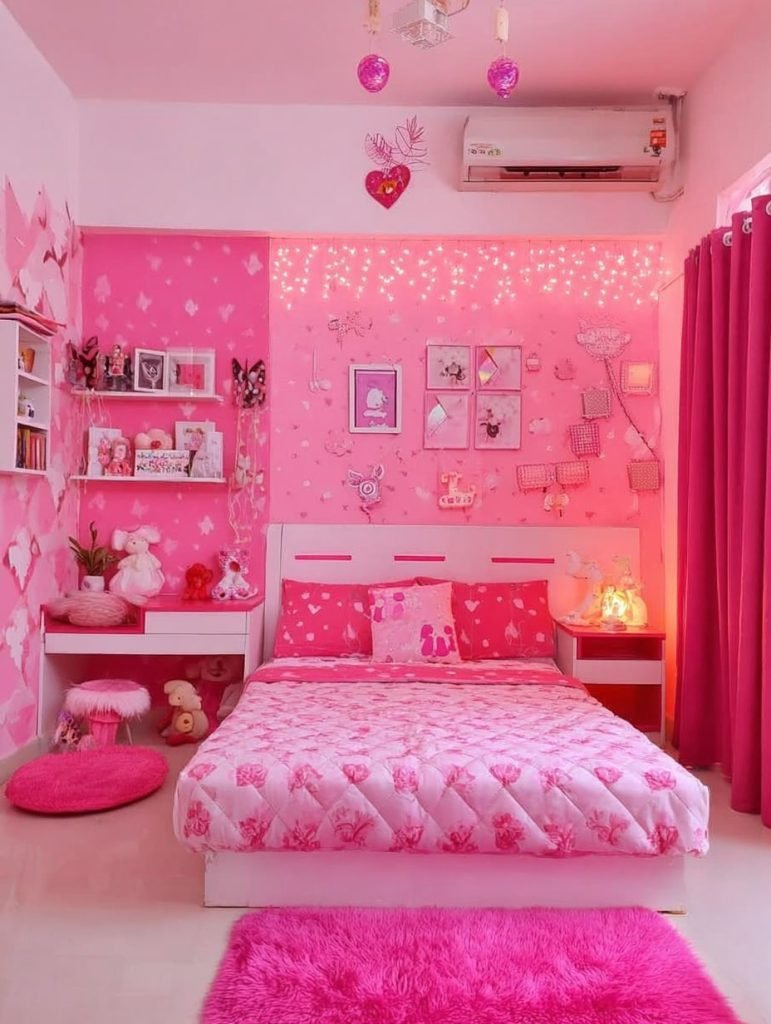 Enchanting Pink Dream Space