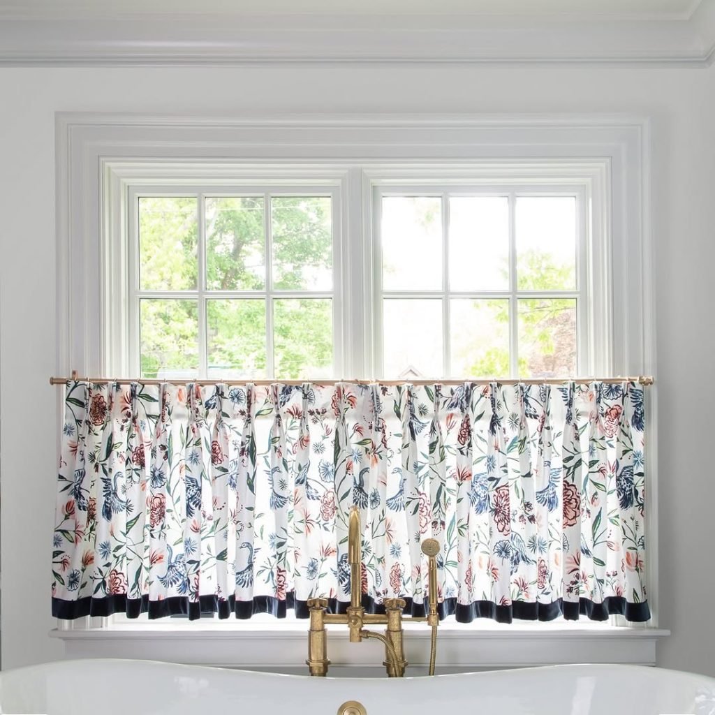 Floral Café Curtain Designs