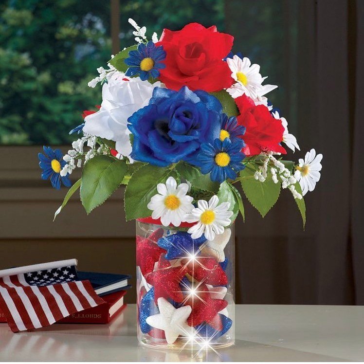 Floral Star Centerpiece Ideas