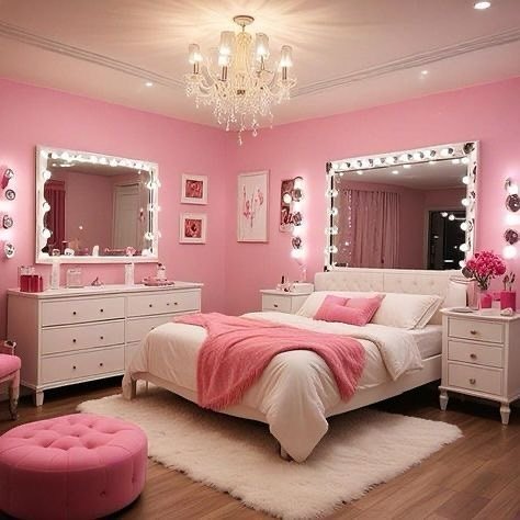 Glamorous Pink Hollywood Suite