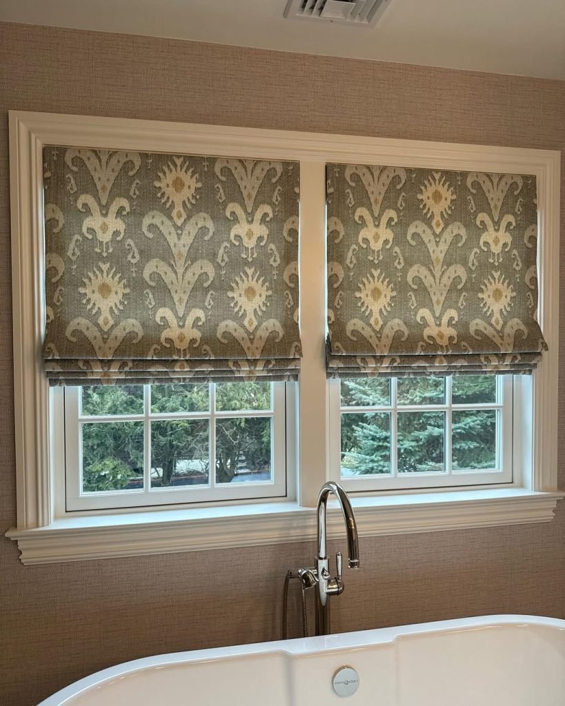 Ikat-Inspired Bathroom Design