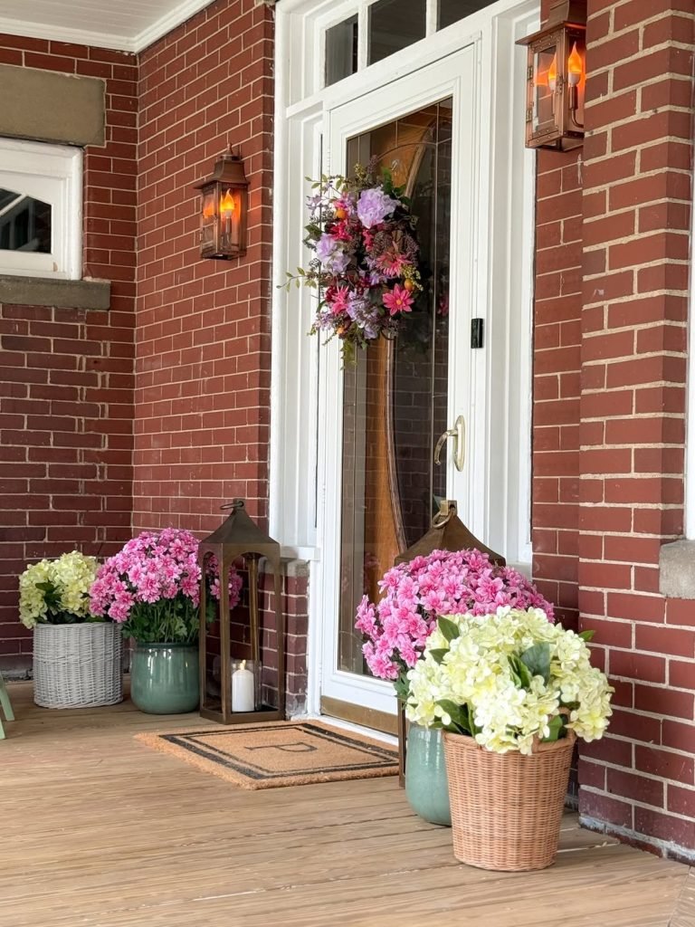 Inviting Brick Entrance Design