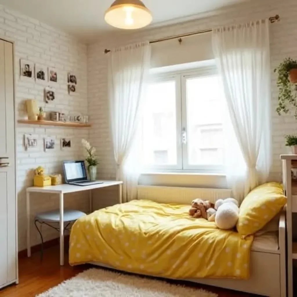 Inviting Study and Sleep Area