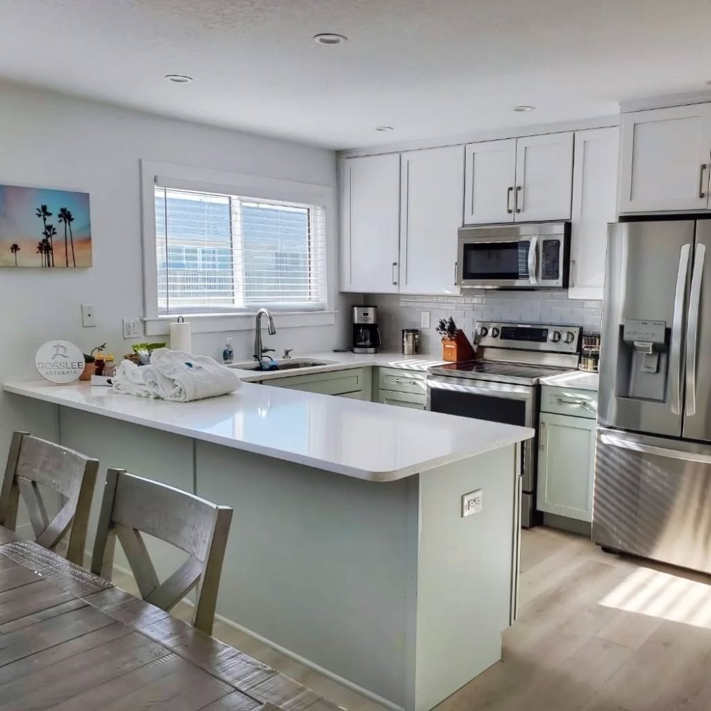 Minty Fresh Kitchen Design