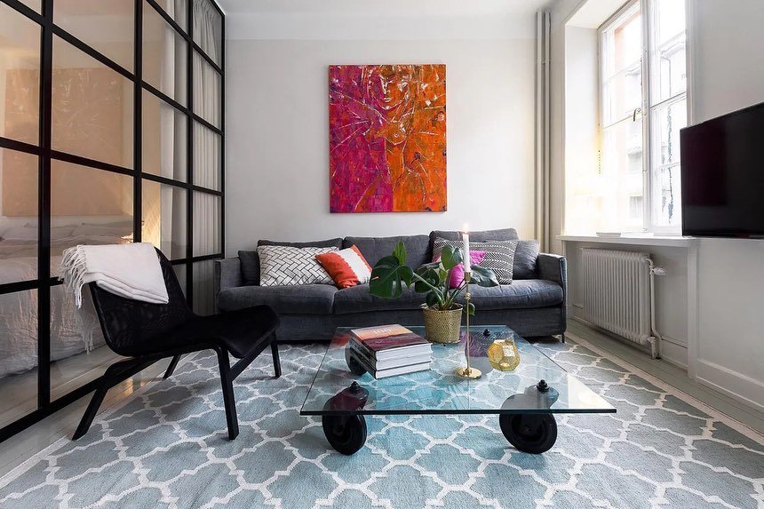 Modern Art in Living Space