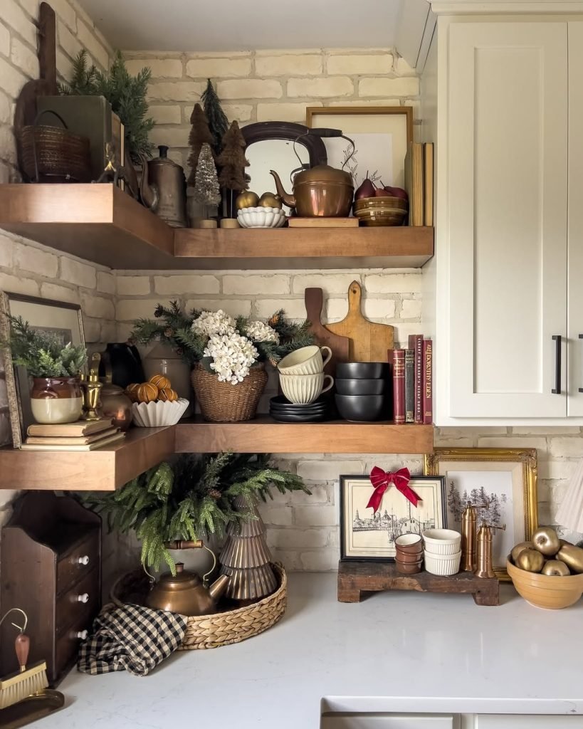 Seasonal Rustic Kitchen Decor