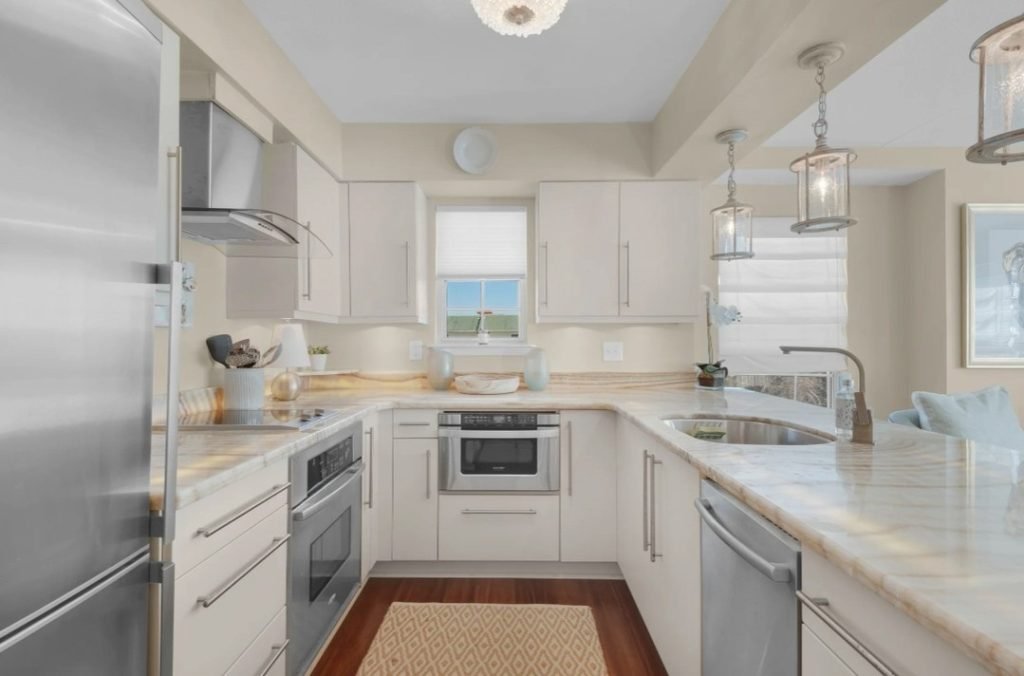 Serene Coastal Kitchen Design