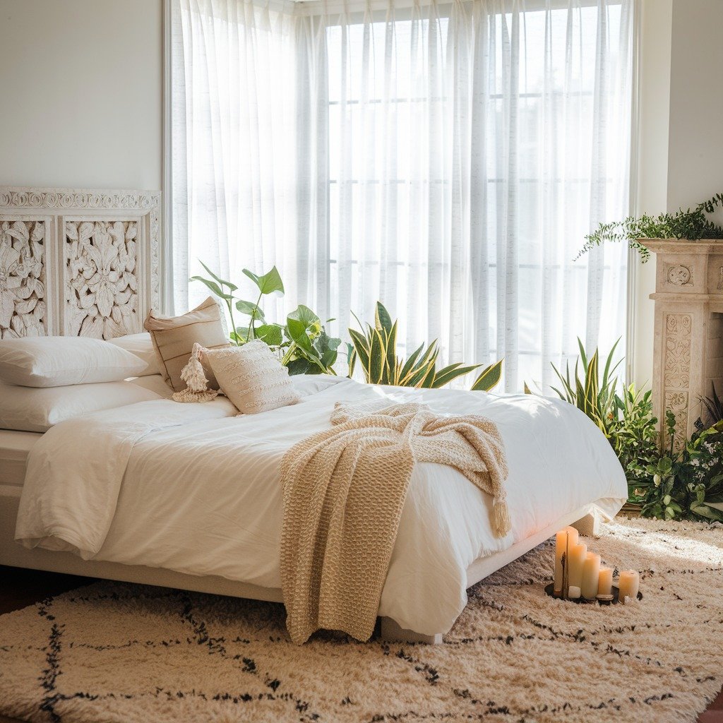 Serene White Oasis
