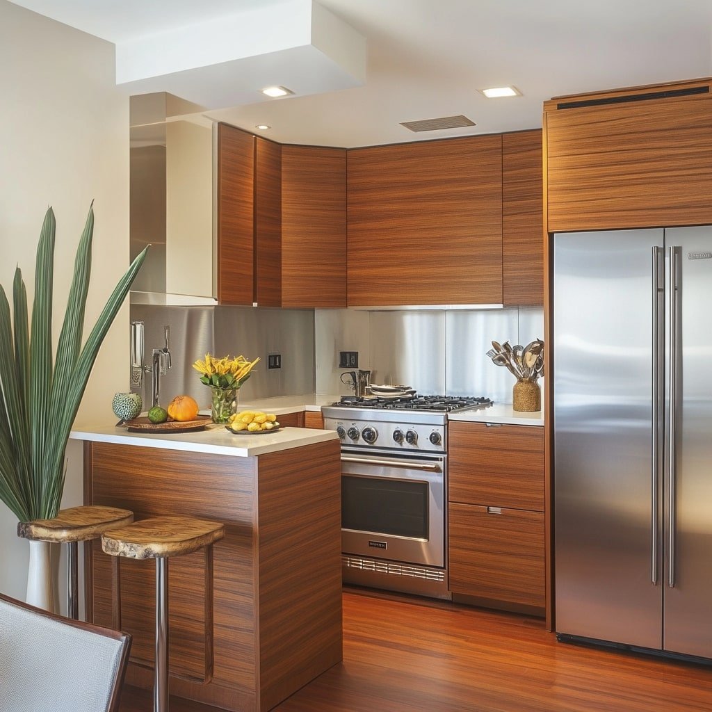Sophisticated Small Kitchen Design