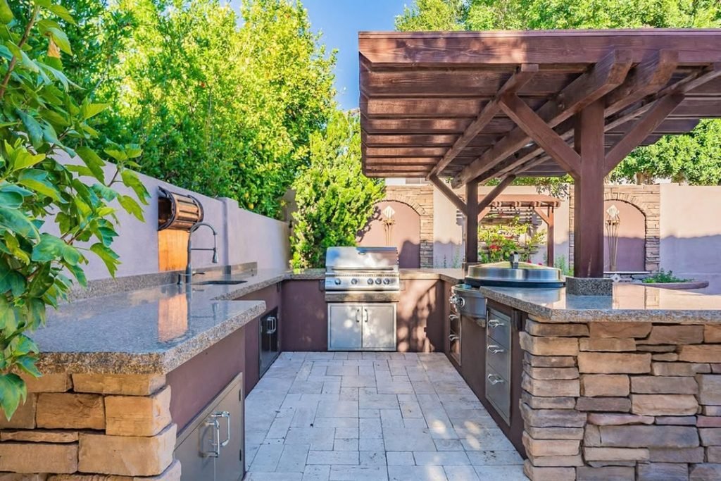 Stone Garden Kitchen Design