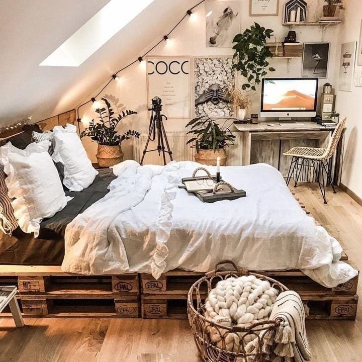Stylish Attic Studio Setup