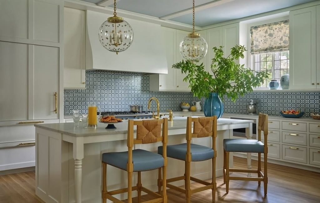 Stylish Blue Kitchen Aesthetics