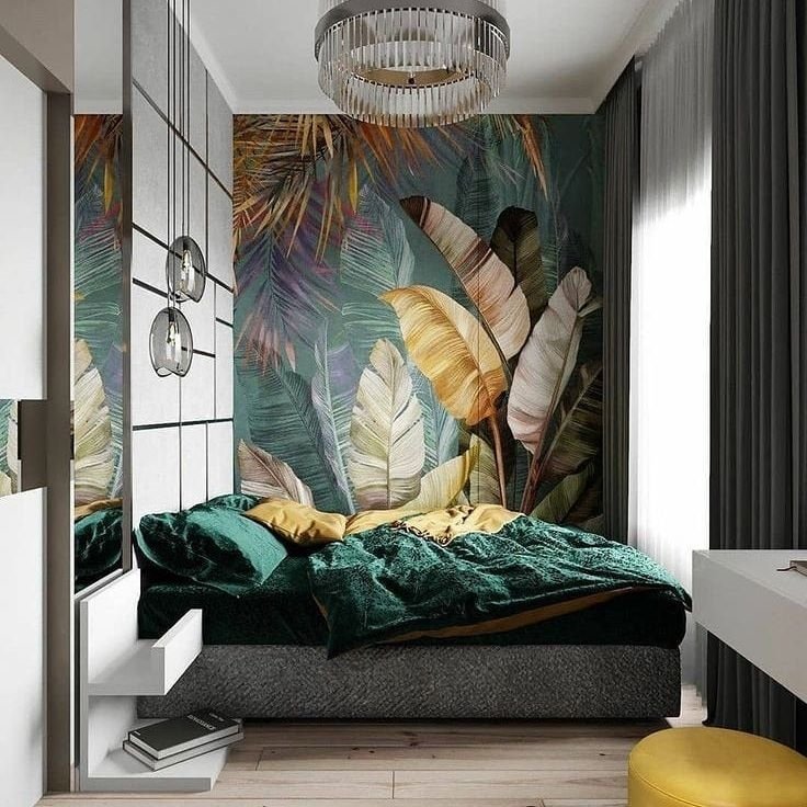 Tropical Modern Bedroom Retreat