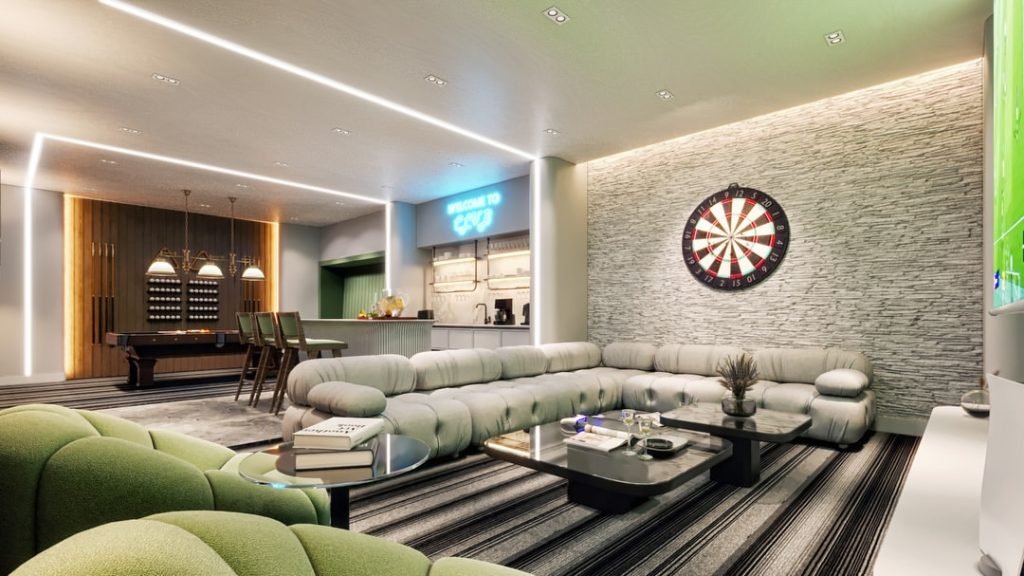 Versatile Entertainment Space Design