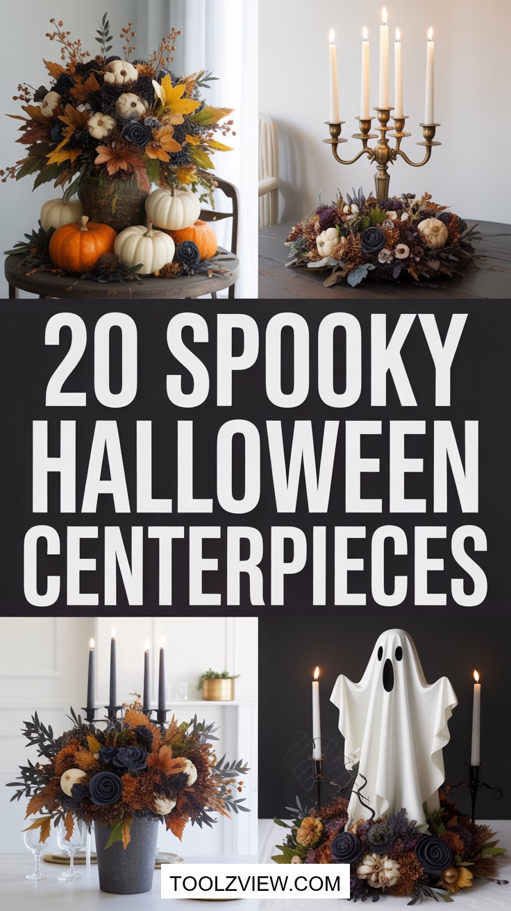 20 Easy Halloween Centerpiece Ideas for Spooky Decor