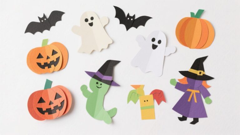 20 Easy Halloween Paper Craft Ideas