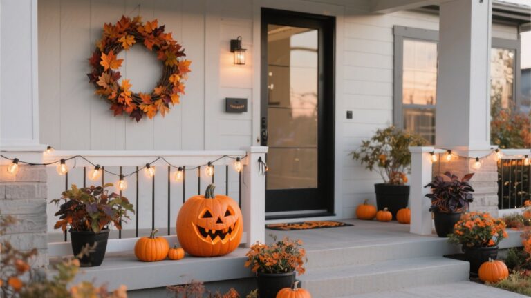 21 Easy Halloween Porch Decor Ideas