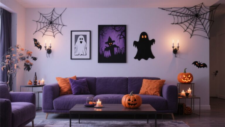 24 Spooky Halloween Wall Decor Ideas for Your Home