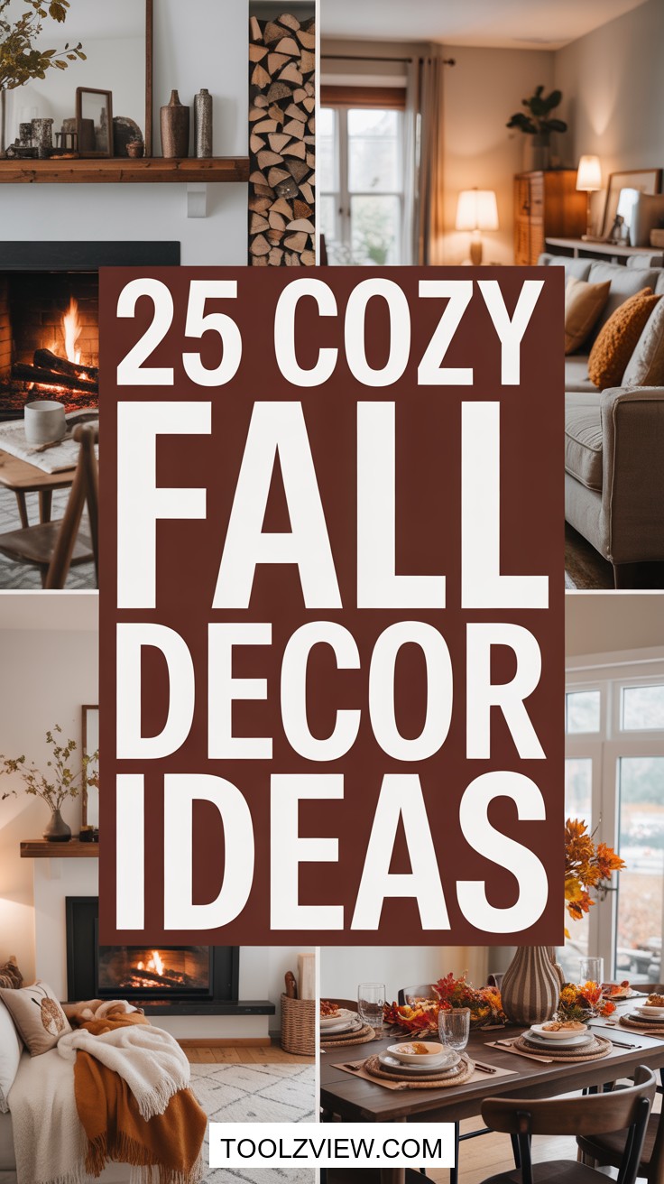 25 Cozy Fall Apartment Decor Ideas