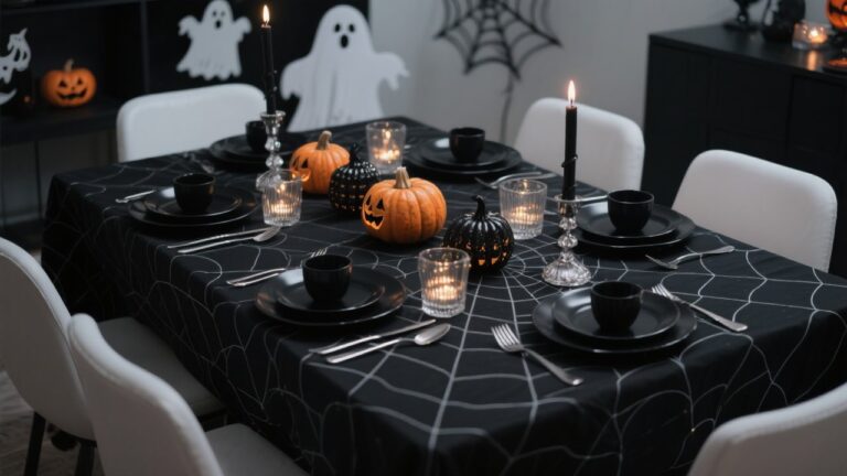 28 Spooky Dining Table Decor Ideas for Halloween