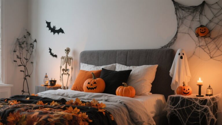 30 Cozy Halloween Bedroom Decor Ideas