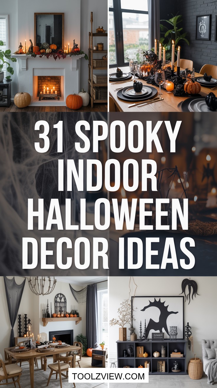 31 Spooky Indoor Halloween Decoration Ideas