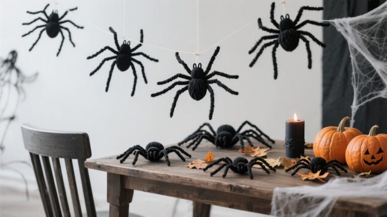 34 Spooky Spider Decoration Ideas for Halloween
