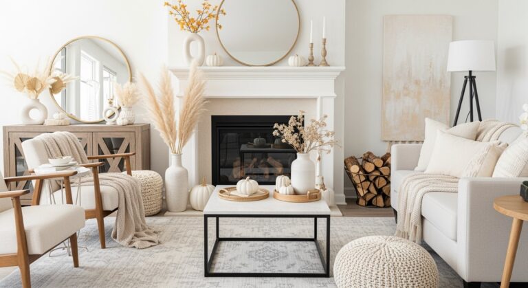 35 Cozy Fall Living Room Decor Ideas