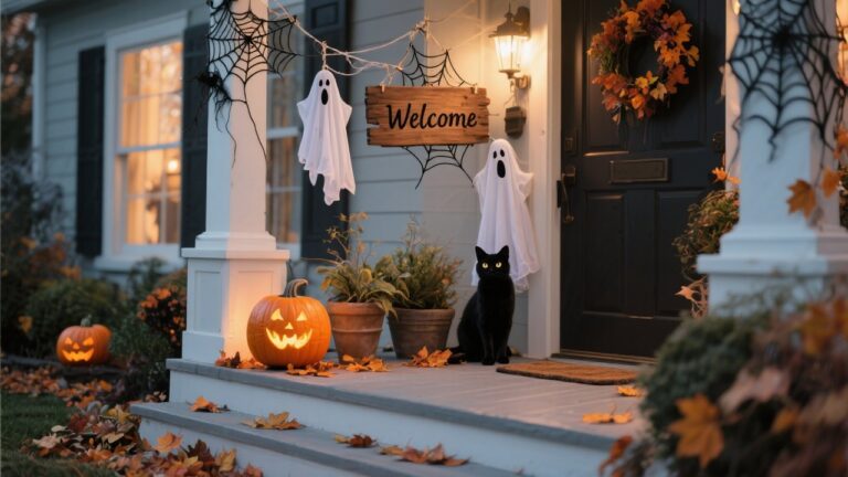 36 Spooky Halloween Porch Decor Ideas for a Frightful Welcome