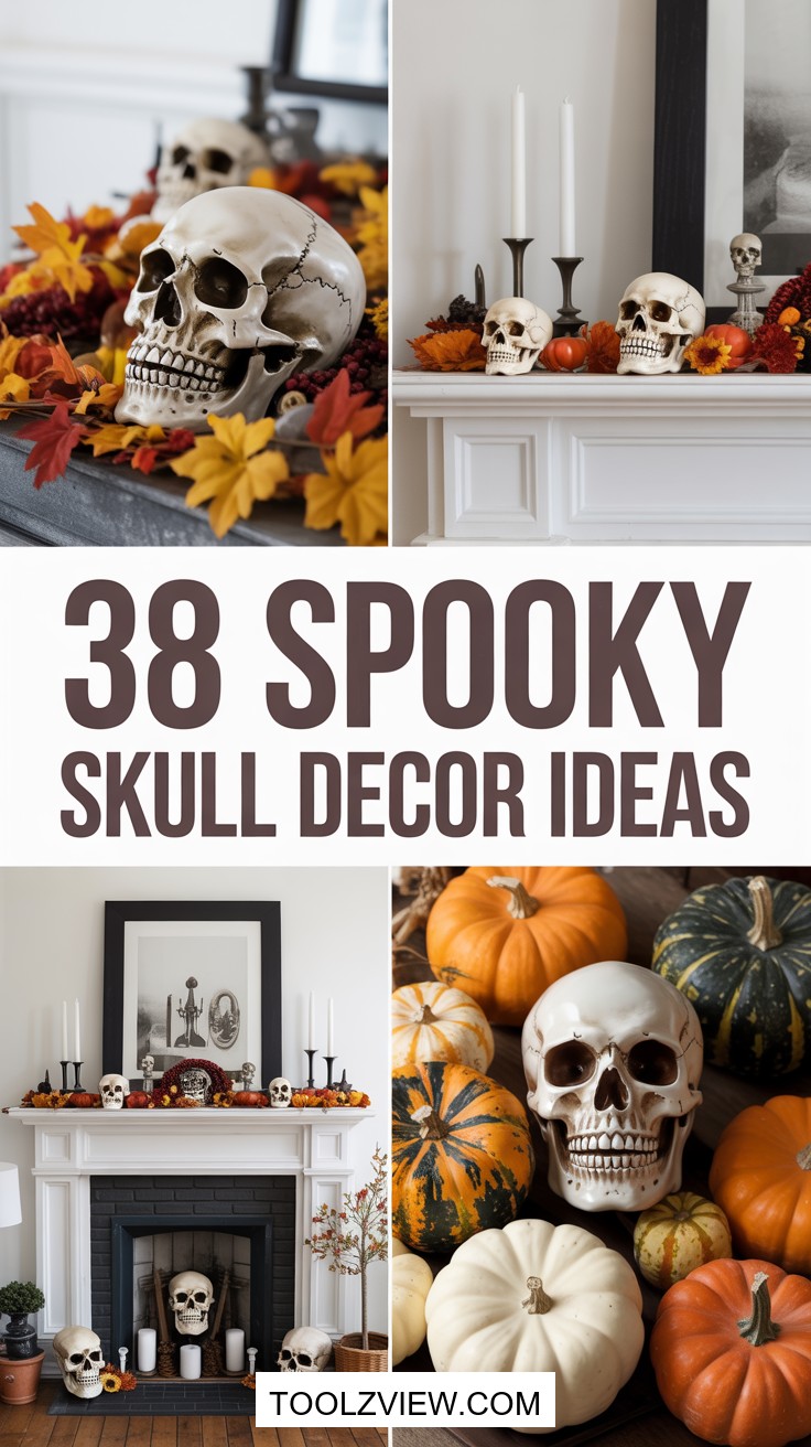 38 Spooky Skull Decor Ideas for Halloween