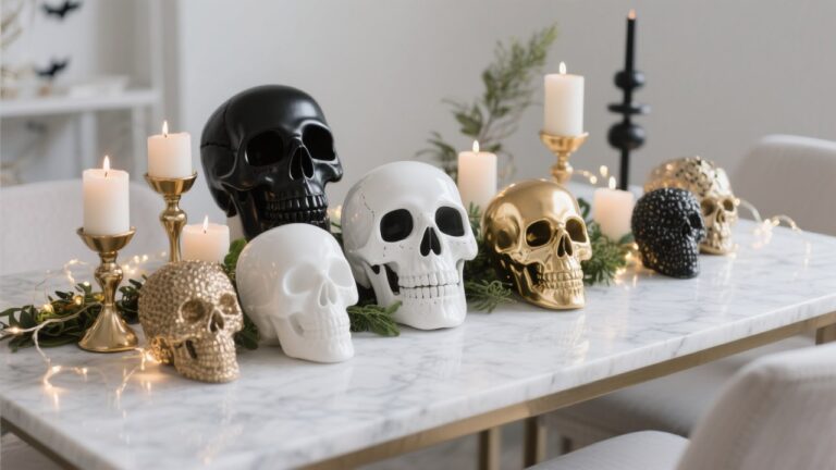38 Spooky Skull Decor Ideas for Halloween