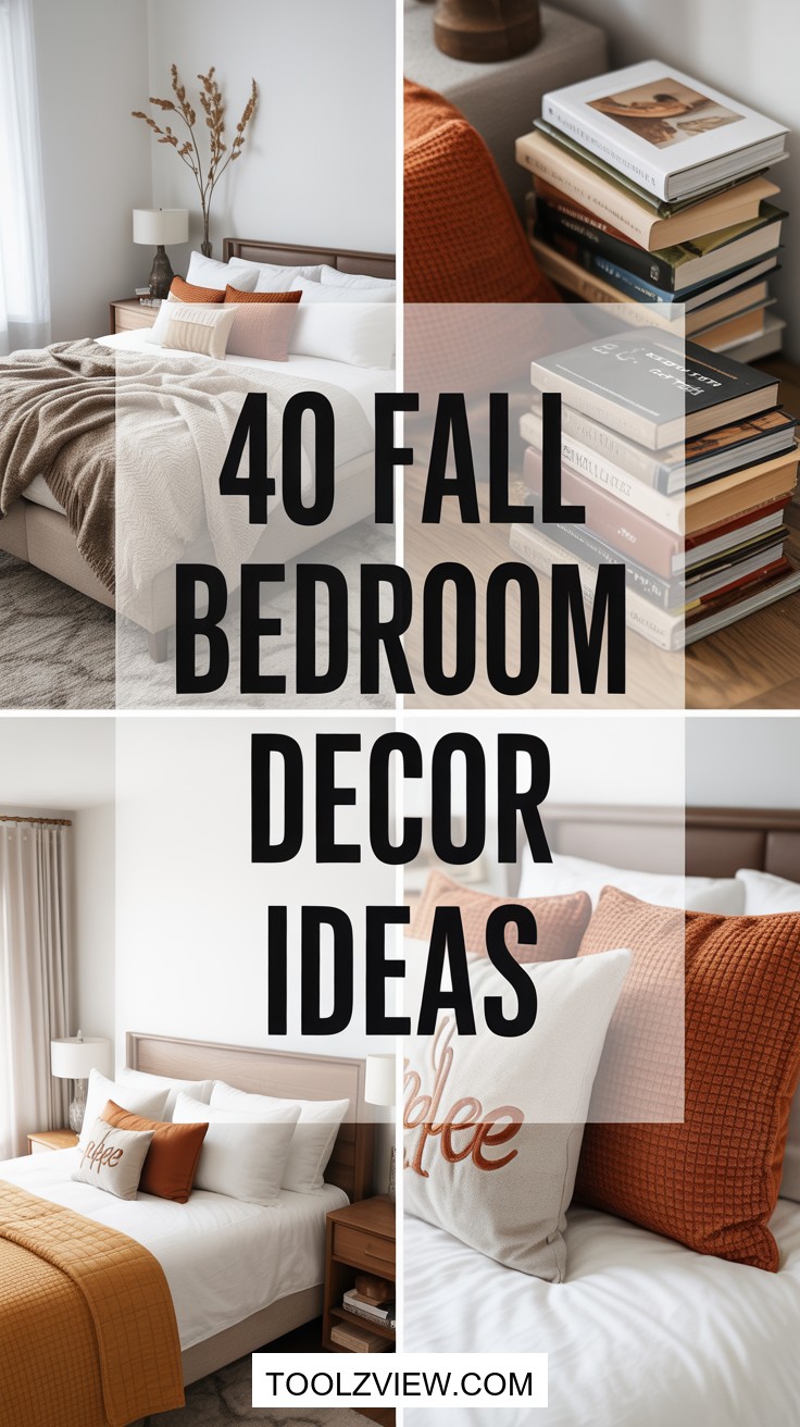 40 Cozy Fall Bedroom Decor Ideas