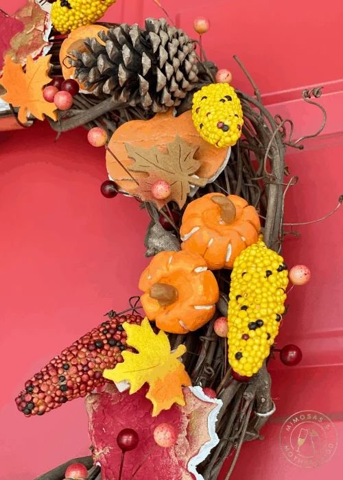Air-Dry Clay Wreath