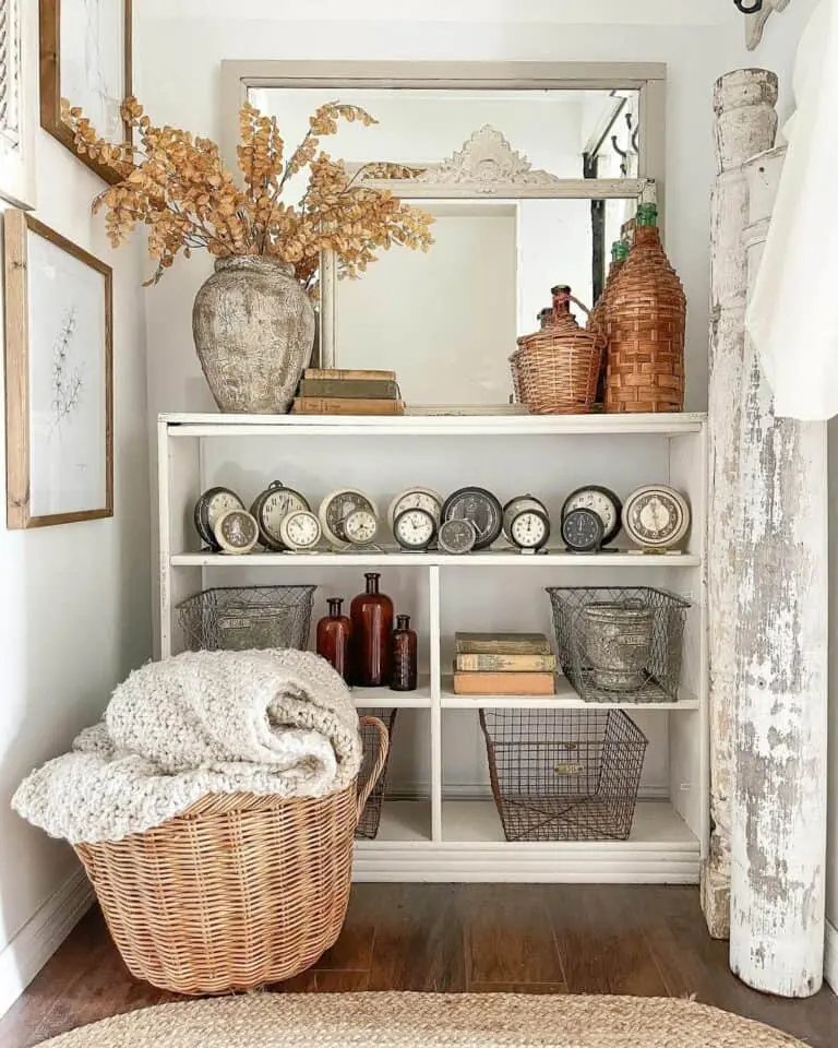 Antique Corner Showcase