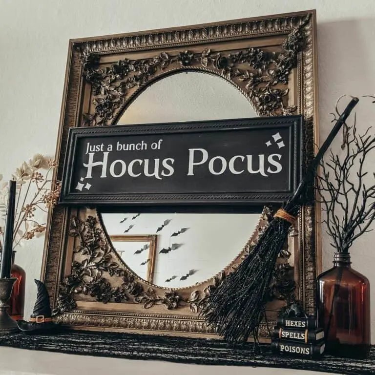 Antique Mirror Display