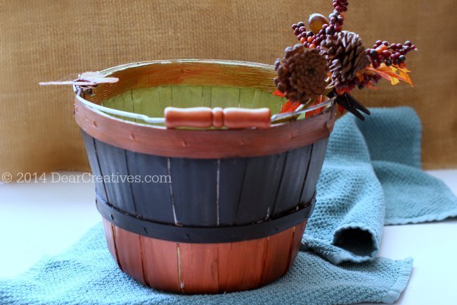 Apple Bucket Decor