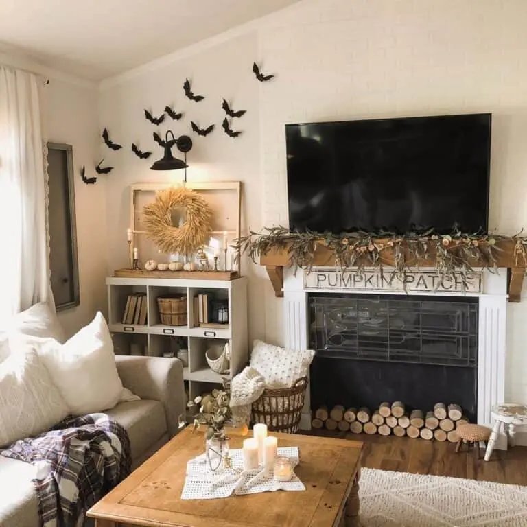 Autumn Garland Living Room Decor